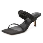 【トニービアンコ/TONY BIANCO】のANGELICA サテンサンダル ブラック|ID: prp329100003012494 ipo3291000000034899210