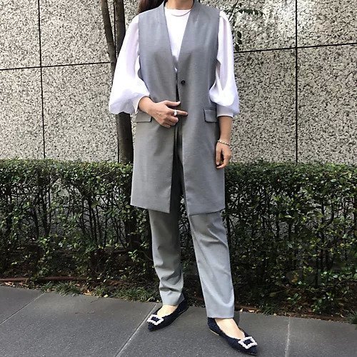 【イーバイエクラ/E by eclat】の前タックテーパードパンツ 人気、トレンドファッション・服の通販 founy(ファニー) 　ファッション　Fashion　レディースファッション　Fashion for Women　パンツ　Pants & Trousers　洗える　Machine Washable　other-2|ID: prp329100003014765 ipo3291000000034956755