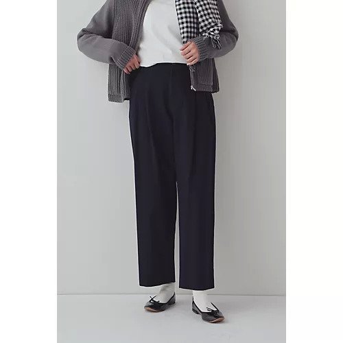 【ヒューマンウーマン/HUMAN WOMAN】のワイドテーパードチノパンツ インテリア・キッズ・メンズ・レディースファッション・服の通販 founy(ファニー) https://founy.com/ ファッション Fashion レディースファッション WOMEN パンツ Pants おすすめ Recommend スタンダード Standard ソックス Socks タンブラー Tumbler エレガント 上品 Elegant |ID: prp329100003069979 ipo3291000000030967004