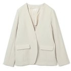 【エムセブンデイズ/M7days】のノーカラージャケット 人気、トレンドファッション・服の通販 founy(ファニー) ファッション Fashion レディースファッション Fashion for Women アウター Coat / Outerwear Collection レディースジャケット・軽アウター Jackets ノーカラージャケット / シンプル上品コーデ Collarless Jackets シンプル Simple, Minimal ジャケット Jacket, Outerwear スーツ Suit, Formalwear 洗える Machine Washable thumbnail ベージュ|ID: prp329100003080583 ipo3291000000034942709