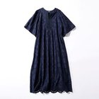 【ヌキテパ/NE QUITTEZ PAS】のCOTTON VOILE DOT HEMLA DRESS 【HPS別注】ネイビー|ID: prp329100003095479 ipo3291000000026066303