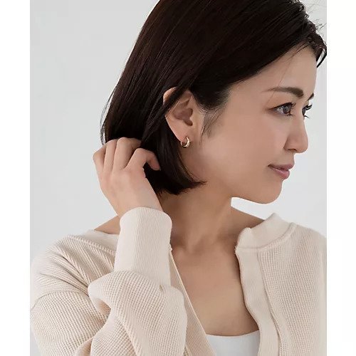 【コレカラ/collecala】のノンホール・2連フープイヤリング 人気、トレンドファッション・服の通販 founy(ファニー) 　ファッション　Fashion　レディースファッション　Fashion for Women　ジュエリー　Jewelry　ファッションリング　Fashion Rings　イヤリング・フープ・ドロップタイプ　Hoop, Drop & Clip Earrings　イヤリング　Earrings　シンプル　Simple, Minimal　フープ　Hoop, Hoop Earrings　エレガント 上品　Elegant　日本製　Made In Japan　other-2|ID: prp329100003106849 ipo3291000000031305335