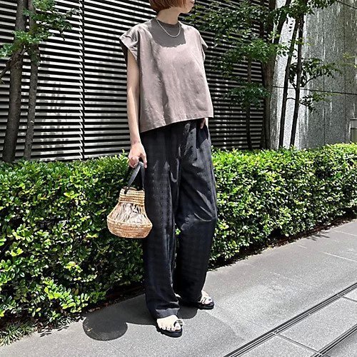 【スアデオ/suadeo】の【洗える】ギンガムチェックセミワイドパンツ 人気、トレンドファッション・服の通販 founy(ファニー) 　ファッション　Fashion　レディースファッション　WOMEN　パンツ　Pants　ギンガム　Gingham　ストレート　Straight　チェック　Check　ワイド　Wide　洗える　Washable　other-2|ID: prp329100003106926 ipo3291000000031257613