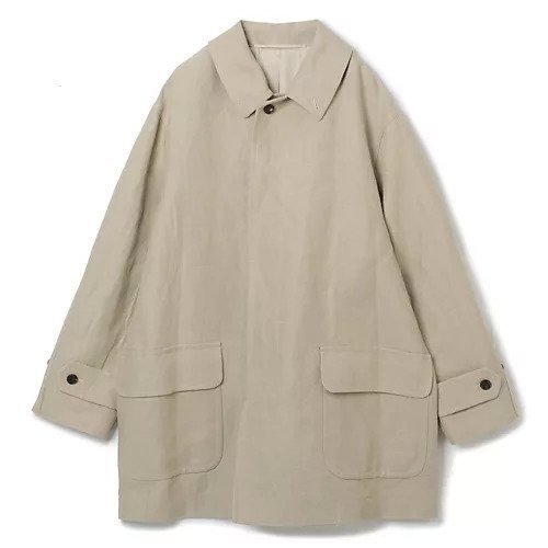 【アプレッセ/A.PRESSE / MEN】のLinen Half Coat インテリア・キッズ・メンズ・レディースファッション・服の通販 founy(ファニー) https://founy.com/ ファッション Fashion メンズファッション MEN アウター Coats Outerwear/Men クラシック Classic シンプル Simple スリーブ Sleeve バランス Balance パターン Pattern リネン Linen ヴィンテージ Vintage |ID: prp329100003121124 ipo3291000000029583233