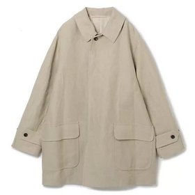 【アプレッセ/A.PRESSE / MEN】 Linen Half Coat人気、トレンドファッション・服の通販 founy(ファニー) ファッション Fashion メンズファッション MEN アウター Coats Outerwear/Men クラシック Classic シンプル Simple スリーブ Sleeve バランス Balance パターン Pattern リネン Linen ヴィンテージ Vintage |ID:prp329100003121124