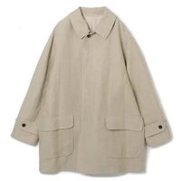 【アプレッセ/A.PRESSE / MEN】のLinen Half Coat 人気、トレンドファッション・服の通販 founy(ファニー) ファッション Fashion メンズファッション MEN アウター Coats Outerwear/Men クラシック Classic シンプル Simple スリーブ Sleeve バランス Balance パターン Pattern リネン Linen ヴィンテージ Vintage |ID:prp329100003121124