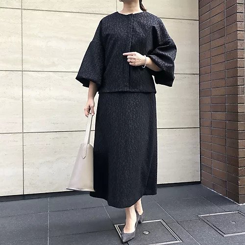 【イーバイエクラ/E by eclat】のジャカードフレアスカート 人気、トレンドファッション・服の通販 founy(ファニー) 　ファッション　Fashion　レディースファッション　Fashion for Women　スカート　Skirts　Aライン・フレアスカート　A-Line & Flared Skirts　ギャザー　Gathered, Ruffled　シンプル　Simple, Minimal　フォルム　Silhouette, Form　洗える　Machine Washable　other-3|ID: prp329100003132235 ipo3291000000034955102