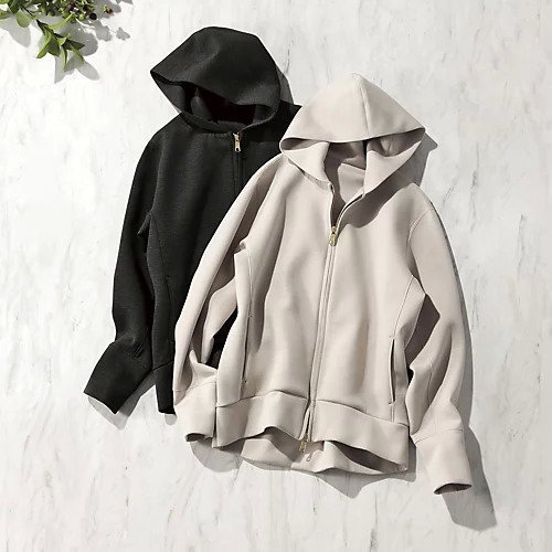 【イーバイエクラ/E by eclat】の大人コクーンパーカ 人気、トレンドファッション・服の通販 founy(ファニー) 　ファッション　Fashion　レディースファッション　Fashion for Women　トップス・カットソー　Cut & Sew Tops　レディースパーカー・カジュアルフーディー　Casual Hoodies & Sweatshirts　洗える　Machine Washable　other-3|ID: prp329100003132257 ipo3291000000034954582