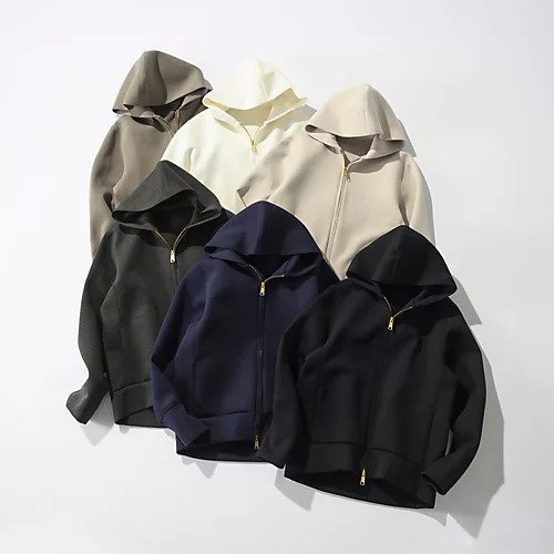 【イーバイエクラ/E by eclat】の大人コクーンパーカ 人気、トレンドファッション・服の通販 founy(ファニー) 　ファッション　Fashion　レディースファッション　Fashion for Women　トップス・カットソー　Cut & Sew Tops　レディースパーカー・カジュアルフーディー　Casual Hoodies & Sweatshirts　洗える　Machine Washable　other-2|ID: prp329100003132257 ipo3291000000035829423