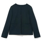 【トゥエルブクローゼット/12closet】の【12classe】【洗える】ノーカラージャケット ネイビー|ID: prp329100003137660 ipo3291000000029634408