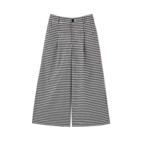 【ヒューマンウーマン/HUMAN WOMAN】のチェックワイドパンツ 人気、トレンドファッション・服の通販 founy(ファニー) 　ファッション　Fashion　レディースファッション　Fashion for Women　パンツ　Pants & Trousers　おすすめ　Recommended / Our Picks　ギンガム　Gingham, Gingham Fabric　クロップド　Cropped, Short Length　ショート　Short, Short Length　スタンダード　Standard, Basic　ストレッチ　Stretch, Stretchy Fabric　スニーカー　Sneakers, Trainers　ソックス　Socks, Hosiery　チェック　Check, Plaid, Tartan　バランス　Balance, Style Balance　モノトーン　Monotone, Black and White　ワイド　Wide, Wide Fit　春　Spring　other-2|ID: prp329100003141105 ipo3291000000031257919
