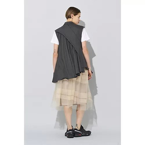 【チカ キサダ/CHIKA KISADA】のチュールスカート 人気、トレンドファッション・服の通販 founy(ファニー) 　ファッション　Fashion　レディースファッション　Ladies' Fashion Online　スカート　Skirt　2025年　2025　2025春夏・S/S　Ss,Spring/Summer,2025　チュール　Tulle　ボーダー　Border　other-3|ID: prp329100003144260 ipo3291000000032524953