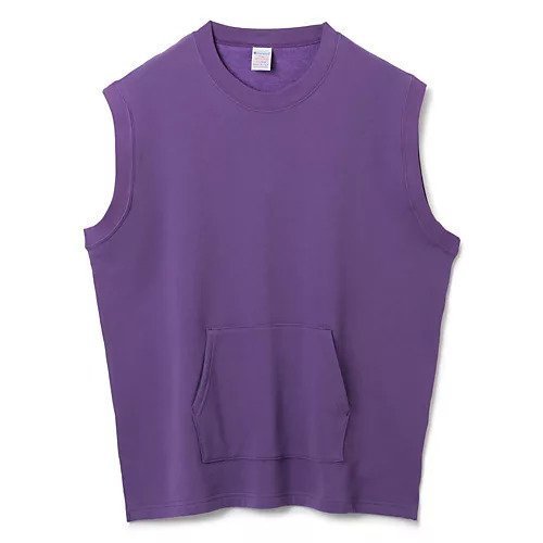 【チャンピオン/Champion】のSWEAT VEST (made in usa) インテリア・キッズ・メンズ・レディースファッション・服の通販 founy(ファニー) 　ファッション　Fashion　レディースファッション　WOMEN　アウター　Coat Outerwear　トップス・カットソー　Tops/Tshirt　パーカ　Sweats　ベスト/ジレ　Gilets/Vests　スウェット　Sweat　2023年　2023　2023春夏・S/S　Ss,Spring/Summer,2023　パッチ　Patch　フロント　Front　ポケット　Pocket　今季　This Season　洗える　Washable　VIOLET|ID: prp329100003153490 ipo3291000000032164814