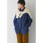 【ヒューマンウーマン/HUMAN WOMAN】のセパレートシャツブラウス ブルー|ID: prp329100003156589 ipo3291000000030682689