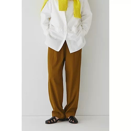 【ヒューマンウーマン/HUMAN WOMAN】のWゴムリラックスパンツ インテリア・キッズ・メンズ・レディースファッション・服の通販 founy(ファニー) https://founy.com/ ファッション Fashion レディースファッション WOMEN パンツ Pants おすすめ Recommend イエロー Yellow キュプラ Cupra スタンダード Standard ストレッチ Stretch ストレート Straight リラックス Relax 春 Spring |ID: prp329100003160010 ipo3291000000030967014