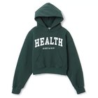 【スポーティアンドリッチ/Sporty&Rich】のHEALTH IVY CROPPED HOODIE FOREST/WHITE|ID: prp329100003162378 ipo3291000000026508271