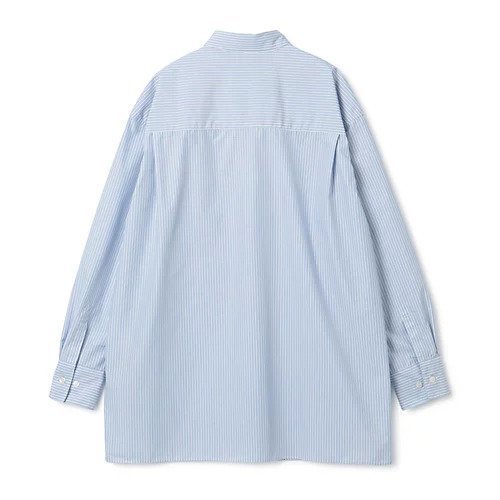 【スアデオ/suadeo】のルーズシルエットオーバーシャツ 人気、トレンドファッション・服の通販 founy(ファニー) 　ファッション　Fashion　レディースファッション　WOMEN　トップス・カットソー　Tops/Tshirt　シャツ/ブラウス　Shirts/Blouses　カフス　Cuffs　ストライプ　Stripe　デニム　Denim　ベーシック　Basic　ロング　Long　洗える　Washable　羽織　Haori　other-3|ID: prp329100003162435 ipo3291000000031805129