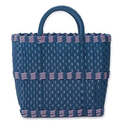 【ラロ/LALO】のIona Medium Bag かごバッグ インテリア・キッズ・メンズ・レディースファッション・服の通販 founy(ファニー) 　ファッション　Fashion　レディースファッション　Fashion for Women　バッグ　Bags　ハンド　Hand, Handmade　フォルム　Silhouette, Form　モダン　Modern, Contemporary　人気　Popular, Best Seller　Navy/Pink|ID: prp329100003174220 ipo3291000000032618695