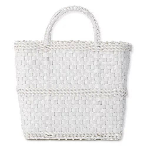 【ラロ/LALO】のIona Medium Bag かごバッグ インテリア・キッズ・メンズ・レディースファッション・服の通販 founy(ファニー) 　ファッション　Fashion　レディースファッション　Fashion for Women　バッグ　Bags　ハンド　Hand, Handmade　フォルム　Silhouette, Form　モダン　Modern, Contemporary　人気　Popular, Best Seller　White/Beige|ID: prp329100003174220 ipo3291000000034619372