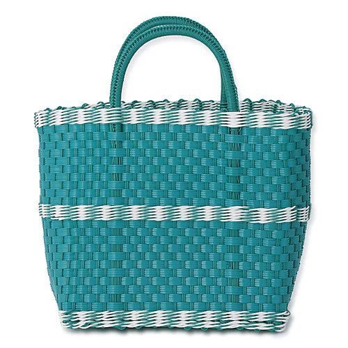 【ラロ/LALO】のIona Medium Bag かごバッグ インテリア・キッズ・メンズ・レディースファッション・服の通販 founy(ファニー) 　ファッション　Fashion　レディースファッション　Fashion for Women　バッグ　Bags　ハンド　Hand, Handmade　フォルム　Silhouette, Form　モダン　Modern, Contemporary　人気　Popular, Best Seller　Bluegreen/White|ID: prp329100003174220 ipo3291000000034619375
