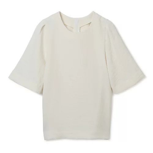 【エムセブンデイズ/M7days】の袖タックブラウス インテリア・キッズ・メンズ・レディースファッション・服の通販 founy(ファニー) 　ファッション　Fashion　レディースファッション　Fashion for Women　トップス・カットソー　Cut & Sew Tops　シャツ・ブラウス・オフィスカジュアル　Elegant Blouses & Button-Ups　ストレッチ　Stretch, Stretchy Fabric　洗える　Machine Washable　ホワイト|ID: prp329100003177097 ipo3291000000035684740