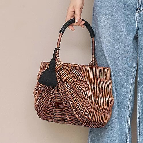 【エクラ/eclat】のweekend basket(Wide)+別色タッセル(ピンク) 人気、トレンドファッション・服の通販 founy(ファニー) 　ファッション　Fashion　レディースファッション　Fashion for Women　おすすめ　Recommended / Our Picks　タッセル　Tassel, Fringe　バスケット　Basket, Basket Bag　別注　Limited Edition, Custom Order　other-3|ID: prp329100003189072 ipo3291000000032717555