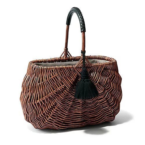 【エクラ/eclat】のweekend basket(Wide)+別色タッセル(ピンク) インテリア・キッズ・メンズ・レディースファッション・服の通販 founy(ファニー) https://founy.com/ ファッション Fashion レディースファッション Fashion for Women おすすめ Recommended / Our Picks タッセル Tassel, Fringe バスケット Basket, Basket Bag 別注 Limited Edition, Custom Order |ID: prp329100003189072 ipo3291000000033144039