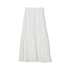 【イーバイエクラ/E by eclat】のジャカードティアードスカート 人気、トレンドファッション・服の通販 founy(ファニー) ファッション Fashion レディースファッション Fashion for Women スカート Skirts ティアードスカート Tiered Skirts ジャカード／ジャガード Jacquard, Woven Pattern ティアード Tiered, Tiered Style ラグジュアリー Luxury, Elegant 洗える Machine Washable thumbnail ホワイト|ID: prp329100003189372 ipo3291000000034955136