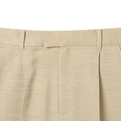 【スアデオ/suadeo】のスラブツイルタックハーフパンツ 人気、トレンドファッション・服の通販 founy(ファニー) 　ファッション　Fashion　レディースファッション　WOMEN　パンツ　Pants　ハーフ / ショートパンツ　Short Pants　おすすめ　Recommend　ジャケット　Jacket　ストレート　Straight　セットアップ　Set Up　ハーフ　Half　マニッシュ　Mannish　リネン　Linen　洗える　Washable　other-3|ID: prp329100003190933 ipo3291000000031293395
