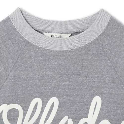 【オブラダ/Oblada】のOblada ロゴスウェット 人気、トレンドファッション・服の通販 founy(ファニー) 　ファッション　Fashion　レディースファッション　Fashion for Women　トップス・カットソー　Cut & Sew Tops　レディースパーカー・カジュアルフーディー　Casual Hoodies & Sweatshirts　スウェット・クルーネックトップス　Sweatshirts & Crewnecks / Relaxed Fit Sweat Tops　リラックス　Relax, Relaxed Fit　洗える　Machine Washable　other-3|ID: prp329100003191002 ipo3291000000035297462