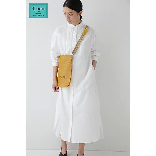 【ヒューマンウーマン/HUMAN WOMAN】の100/2ブロードシャツワンピース インテリア・キッズ・メンズ・レディースファッション・服の通販 founy(ファニー) 　ファッション　Fashion　レディースファッション　WOMEN　ワンピース　Dress　シャツワンピース　Shirt Dresses　おすすめ　Recommend　スタンダード　Standard　ブロード　Broad　ベスト　Vest　無地　Plain Color　羽織　Haori　オフホワイト|ID: prp329100003195544 ipo3291000000030682694