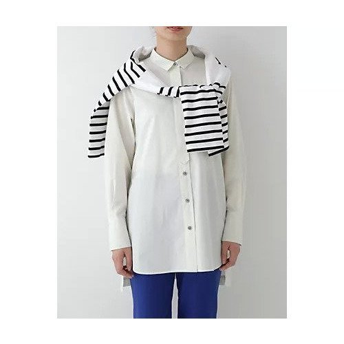 【ヒューマンウーマン/HUMAN WOMAN】のタイプライターチュニックシャツ インテリア・キッズ・メンズ・レディースファッション・服の通販 founy(ファニー) https://founy.com/ ファッション Fashion レディースファッション WOMEN トップス・カットソー Tops/Tshirt シャツ/ブラウス Shirts/Blouses おすすめ Recommend カーディガン Cardigan スタンダード Standard ストレート Straight スリット Slit タイプライター Typewriter チュニック Tunic バランス Balance ベスト Vest ボトム Bottom ポケット Pocket |ID: prp329100003195547 ipo3291000000030682697