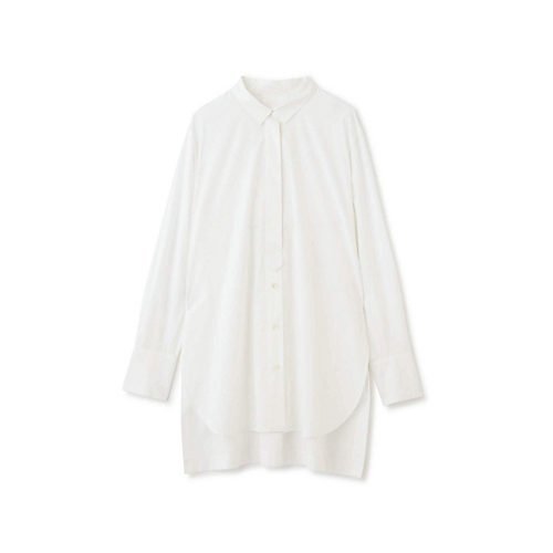 【ヒューマンウーマン/HUMAN WOMAN】のタイプライターチュニックシャツ 人気、トレンドファッション・服の通販 founy(ファニー) 　ファッション　Fashion　レディースファッション　WOMEN　トップス・カットソー　Tops/Tshirt　シャツ/ブラウス　Shirts/Blouses　おすすめ　Recommend　カーディガン　Cardigan　スタンダード　Standard　ストレート　Straight　スリット　Slit　タイプライター　Typewriter　チュニック　Tunic　バランス　Balance　ベスト　Vest　ボトム　Bottom　ポケット　Pocket　other-2|ID: prp329100003195547 ipo3291000000031264601