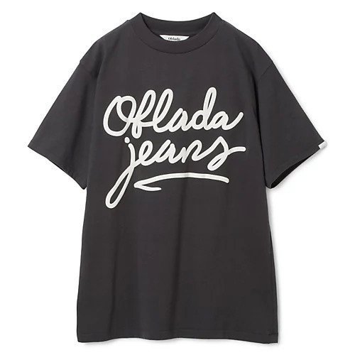 【オブラダ/Oblada】の”Oblada jeans” ロゴTシャツ 人気、トレンドファッション・服の通販 founy(ファニー) 　ファッション　Fashion　レディースファッション　WOMEN　トップス・カットソー　Tops/Tshirt　シャツ/ブラウス　Shirts/Blouses　ロング / Tシャツ　T-Shirts　ビッグ　Big　フェミニン　Feminine　フロント　Front　半袖　Short Sleeve　洗える　Washable　 other-1|ID: prp329100003198055 ipo3291000000021563376