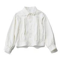 【トゥエルブクローゼット/12closet】の【洗える】ギャザー切り替えコットンジャケット 人気、トレンドファッション・服の通販 founy(ファニー) ファッション Fashion レディースファッション WOMEN アウター Coat Outerwear ジャケット Jackets インディゴ Indigo ギャザー Gather ショート Short ジャケット Jacket デニム Denim バランス Balance ヨーク Yoke 夏 Summer 春 Spring 洗える Washable |ID:prp329100003202484