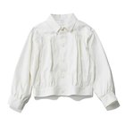 【トゥエルブクローゼット/12closet】の【洗える】ギャザー切り替えコットンジャケット 人気、トレンドファッション・服の通販 founy(ファニー) ファッション Fashion レディースファッション Fashion for Women アウター Coat / Outerwear Collection レディースジャケット・軽アウター Jackets インディゴ Indigo Denim ギャザー Gathered, Ruffled ショート Short, Short Length ジャケット Jacket, Outerwear デニム Denim, Jeans Material バランス Balance, Style Balance ヨーク Yoke, Yoke Design 夏 Summer 春 Spring 洗える Machine Washable thumbnail ホワイト|ID: prp329100003202484 ipo3291000000034942725