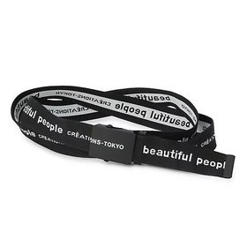 【ビューティフル ピープル/beautiful people】 logo buckle belt in jacquard人気、トレンドファッション・服の通販 founy(ファニー) ファッション Fashion レディースファッション WOMEN 2023年 2023 2023春夏・S/S Ss,Spring/Summer,2023 シンプル Simple |ID:prp329100003209395