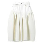 【マラミュート/MALAMUTE】のrandom pleated skirt WHITE|ID:prp329100003211862
