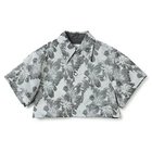 【トーガ/TOGA】のFlower jacquard shirt black|ID: prp329100003211885 ipo3291000000026194846