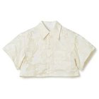 【トーガ/TOGA】のFlower jacquard shirt off white|ID: prp329100003211885 ipo3291000000026194848