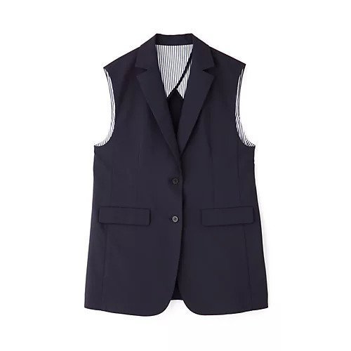 【ヒューマンウーマン/HUMAN WOMAN】のテーラードジレ 人気、トレンドファッション・服の通販 founy(ファニー) ファッション Fashion レディースファッション Fashion for Women アウター Coat / Outerwear Collection トップス・カットソー Cut & Sew Tops ベスト&ジレ / 重ね着スタイル Vests & Gilets おすすめ Recommended / Our Picks インナー Innerwear ストレッチ Stretch, Stretchy Fabric セットアップ Set-Up, Coordinated Outfit ダウン Down, Puffer トレンド Trend, Trending Now ハーフ Half, Half-Length プリント Print, Printed Pattern other-3|ID: prp329100003212998 ipo3291000000034921446