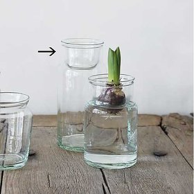 【ホーンプリーズ/Horn Please / GOODS】の【Horn Please】リューズガラス フラワーベース バルブ ボトル(L) 人気、トレンドファッション・服の通販 founy(ファニー) おすすめ Recommended / Our Picks ガラス Glass, Glassware シンプル Simple, Minimal フラワー Flower, Floral |ID:prp329100003221509