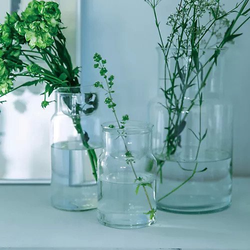 【ホーンプリーズ/Horn Please / GOODS】の【Horn Please】リューズガラス フラワーベース バルブ ボトル(L) 人気、トレンドファッション・服の通販 founy(ファニー) おすすめ Recommended / Our Picks ガラス Glass, Glassware シンプル Simple, Minimal フラワー Flower, Floral other-3|ID: prp329100003221509 ipo3291000000031273545