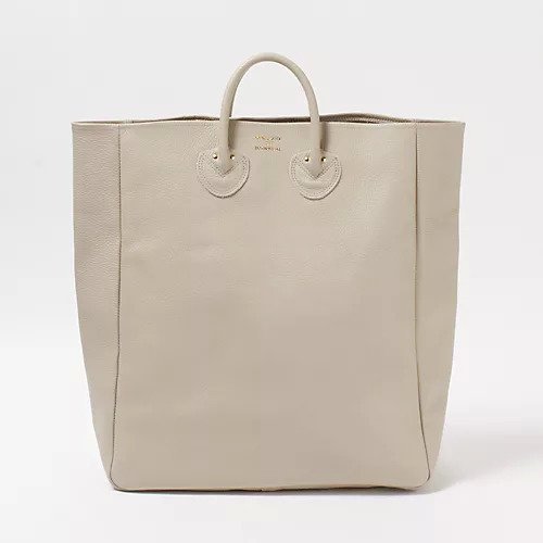 【ヤングアンドオルセン/YOUNG & OLSEN The DRYGOODS STORE】のEMBOSSED LEATHER TOTE L インテリア・キッズ・メンズ・レディースファッション・服の通販 founy(ファニー) 　ファッション　Fashion　レディースファッション　WOMEN　バッグ　Bag　トレンド　Trend　フォルム　Form　ワンポイント　One Point　ベージュ|ID: prp329100003238331 ipo3291000000029318486