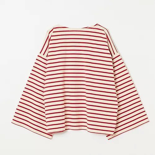 【オブラダ/Oblada】のボーダーBIGシルエットTシャツ 人気、トレンドファッション・服の通販 founy(ファニー) 　ファッション　Fashion　レディースファッション　WOMEN　トップス・カットソー　Tops/Tshirt　シャツ/ブラウス　Shirts/Blouses　ロング / Tシャツ　T-Shirts　おすすめ　Recommend　タートルネック　Turtleneck　デニム　Denim　ボーダー　Border　リラックス　Relax　洗える　Washable　 other-1|ID: prp329100003240792 ipo3291000000030707213