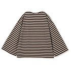 【オブラダ/Oblada】のボーダーBIGシルエットTシャツ ブラウン|ID: prp329100003240792 ipo3291000000032617109