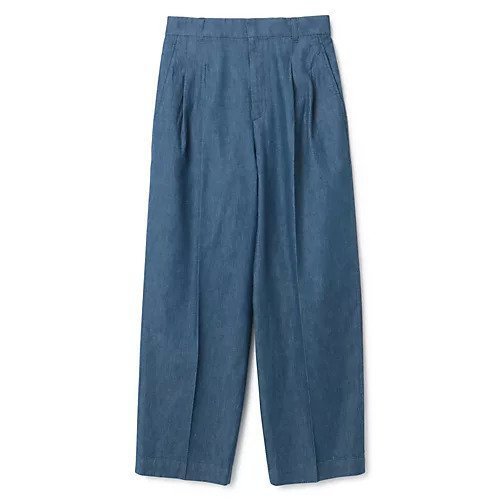 【スアデオ/suadeo】の6.5ozデニム ウエストゴム2タックパンツ インテリア・キッズ・メンズ・レディースファッション・服の通販 founy(ファニー) https://founy.com/ ファッション Fashion レディースファッション WOMEN パンツ Pants センター Center デニム Denim フロント Front ポケット Pocket 夏 Summer 春 Spring S/S・春夏 Ss・Spring/Summer 洗える Washable |ID: prp329100003250225 ipo3291000000030966161