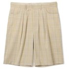 【ファーラー/FARAH / MEN】のThree-tuck Wide Shorts Souvenir Check イエロー|ID: prp329100003257503 ipo3291000000028217875