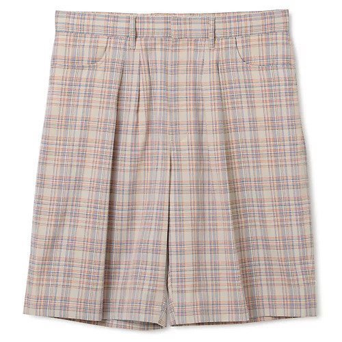 【ファーラー/FARAH / MEN】のThree-tuck Wide Shorts Souvenir Check インテリア・キッズ・メンズ・レディースファッション・服の通販 founy(ファニー) 　ファッション　Fashion　メンズファッション　MEN　2023年　2023　2023春夏・S/S　Ss,Spring/Summer,2023　ショート　Short　ジャケット　Jacket　チェック　Check　洗える　Washable　オレンジ|ID: prp329100003257503 ipo3291000000028217876