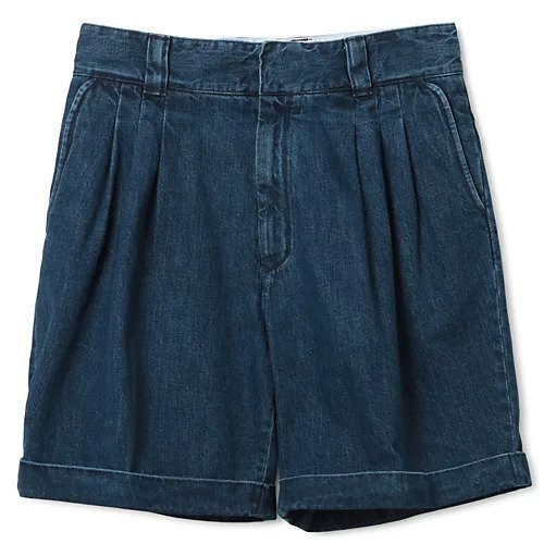 【ファーラー/FARAH / MEN】のThree-tuck Wide Shorts インテリア・キッズ・メンズ・レディースファッション・服の通販 founy(ファニー) https://founy.com/ ファッション Fashion メンズファッション Fashion for Men 2023年 2023 2023春夏・S/S Spring/Summer 2023 SS23 ウォッシュ Washed Finish ショート Short, Short Length デニム Denim, Jeans Material フォルム Silhouette, Form リラックス Relax, Relaxed Fit ワイド Wide, Wide Fit 洗える Machine Washable |ID: prp329100003257504 ipo3291000000032173917